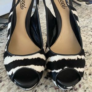 Gucci Zebra Pumps